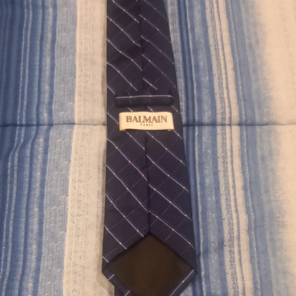 Balmain Paris Silk Tie